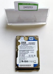 Western Digital, 320 GB, 2,5", SATA, 3 Stk. HDD, Festplatte, versch. Modelle - Bild 1 von 3