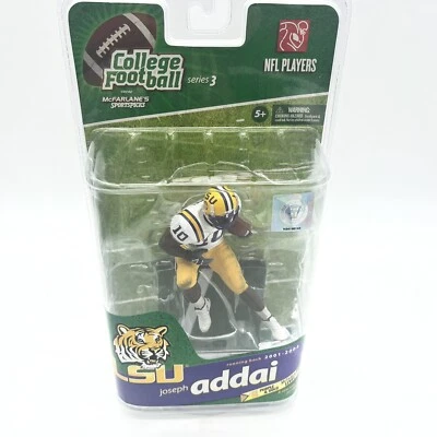 McFarlane Joseph Addai #10 LSU College Football Figure Indianapolis Colts NIB - Image 1 of 2