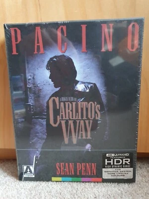 Carlito's Way 4k Blu-Ray Limited Edition Arrow Video Pacino Penn NEW SEALED - Image 1 of 4