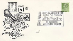 (97086) LIQUIDAZIONE GB Copertina Patrimonio Architettonico Europeo Anno Woodstock 1975 - Foto 1 di 1