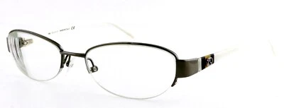 Monturas de gafas GUCCI GG2718 SE4 51 mm plateadas blancas de media llanta solo Italia Foto 1 de 4