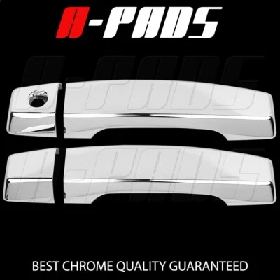 FOR NISSAN ARMADA 2004-08 09 10 11 12 13 14 CHROME 2 DOOR HANDLE COVER W/O p KEY - Image 1 of 2