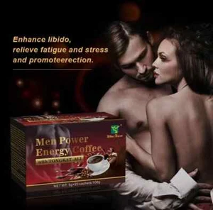 Male Resuscitation Hormone Rapid Activation Supplementing Energy Coffee - Picture 1 of 9