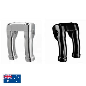 Motorcycle 4" Handlebar Riser 1" Top Clamp Harley Softail FXBB FXBR FXBRS 2018+ - Picture 1 of 9