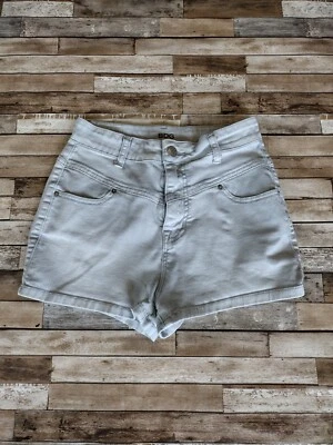 UO BDG Shorts Womens Size 27W Wide Blue Super High Rise Seam Short Soft Stretch - Image 1 of 4