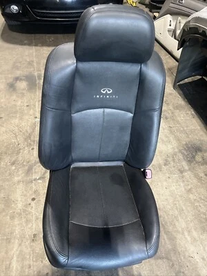 13 Infiniti G37X 2010 AWD sedán asiento lateral derecho color negro funciona bien Foto 1 de 4