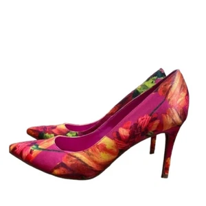 NEU Marc Fisher Darren Tatiana Nine West Damen-Pumps geblümt mehrfarbig pink 5,5 - Bild 1 von 4