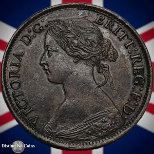 Great Britain 1862 Farthing 1/4d GB3499 - Picture 1 of 2