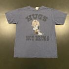 vintage junk food peanuts snoopy hugs not drugs shirt size S usa made