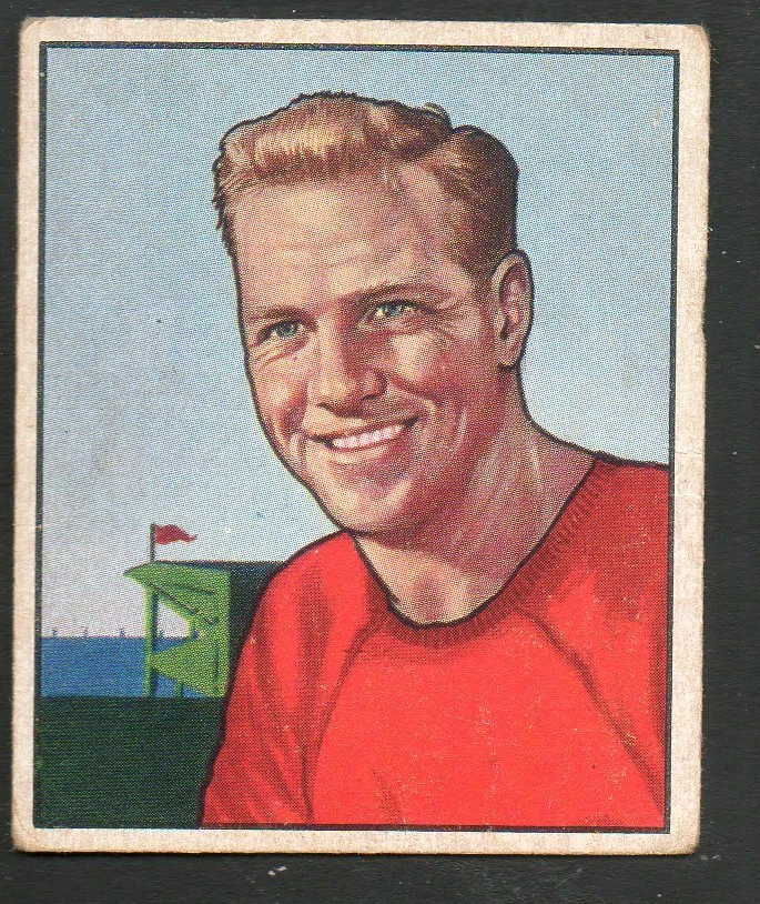 1950 Bowman Football Card #106 Ed Carr-San Francisco 49ers Vg Card - Image 1 of 1