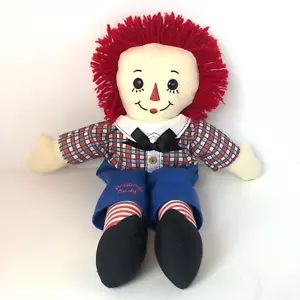 Raggedy Andy Doll 17'' Hasbro By Applause Soft Plush - Picture 1 of 3