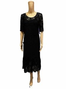 Neu mit Etikett Pendleton Abendkleid schwarz Spitze Größe 6 - Bild 1 von 9