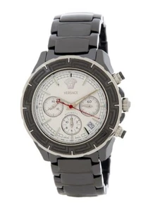Versace Reloj Hombre 11CCM9D001SC09 DV One Automático Suizo Cerámica Cronógrafo - Imagen 1 de 11