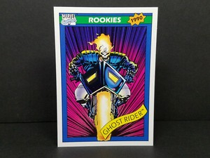 1990 Impel Marvel Universe #82 Ghost Rider - Rookie Premier Edition, Nice!!
