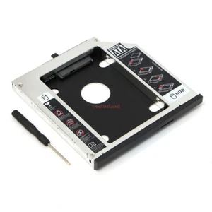 2nd 9.5mm SATA To SATA HDD Hard Drive Caddy for IBM Lenovo Thinkpad T400、T500 - Picture 1 of 9