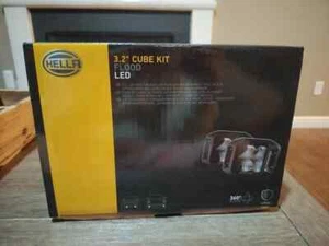 Hella 358176831 Black Magic Fog Light Kit LED Headlight Cube 1FA 3.2" 12/24 V - Picture 1 of 13