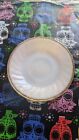Milk Glass Fire king Oven Ware Single  Fair Good Condition 5.75in Round Plate