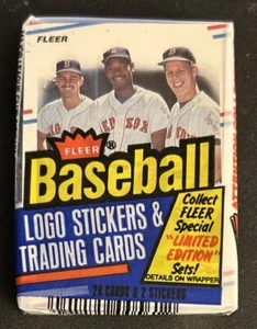1988 Fleer Cello Card Pack Mike Greenwell Ellis Burks Todd Benzinger Dale Murphy - Picture 1 of 2