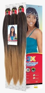 Extensiones de cabello X-PRESSION COLLECTION 3X PREESTIRADAS ULTRA TRENZA 50 - Imagen 1 de 9