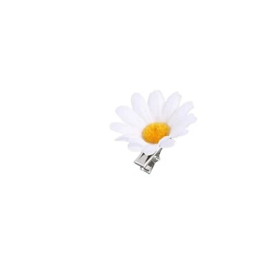 Cute Daisy Hair Clips – Small Flower Hair Pins Barrettes for Girls & Women - Image 1 of 4