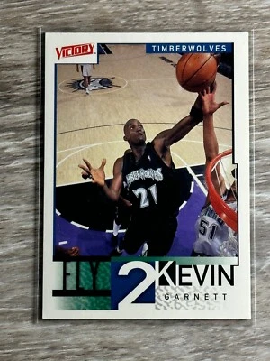 Kevin Garnett Victory 99-00 #324 Fly 2 Kevin Minnesota Timberwolves Boston  - Image 1 of 2
