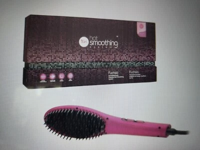 TiriPRO Digital Hot Brush Hair Smoothing/Straightening System NEW (Fuchsia) - Image 1 of 4