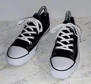 Scarpe sneakers Airwalk donna taglia 8 stile Converse 168226 nere - Foto 1 di 8