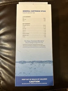 HOTSPRING HOTUB SPA Cartuccia Ioni Minerali Filtro Stick per Vasca Idromassaggio Blu Confezione da 2 - Foto 1 di 4