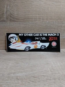 Pegatina Speed Racer My Other Car Is The Mach 5 Child Saftey Network US Tour SEMA - Imagen 1 de 8