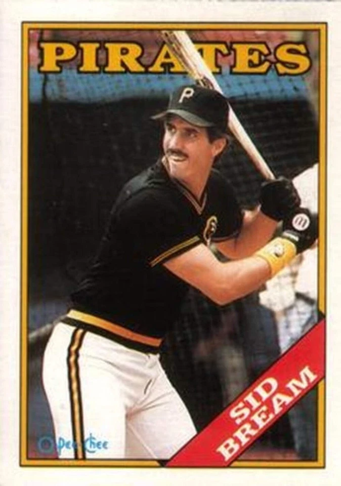 #304 Sid Bream - Pittsburgh Pirates - 1988 O-Pee-Chee Baseball - Image 1 of 1