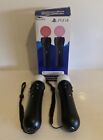 Genuine Playstation Ps3/ps4/ps5 Ps Vr Move Controllers/remotes Twin Pack Working