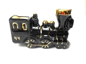1950s Ceramic Locomotive Planter Train Collectible Figural Pottery - Picture 1 of 8