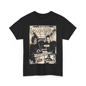 Michael Jackson Comic T Shirt Scream Janet JacksonUnisex Heavy Cotton Tee - Picture 1 of 37