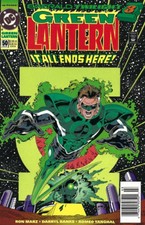 Green Lantern #50 Newsstand Glow in the Dark (1990-2004) DC