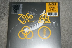 LED ZEPPELIN ROCK N' ROLL RSD 2018 7" YELLOW VINYL RECORD STORE DAY RARE - Foto 1 di 3