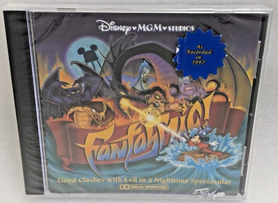 FANTASMIC! Good Clashes Evil Nighttime Spectacular Disney MGM (CD, 1998) NEW - Image 1 of 4
