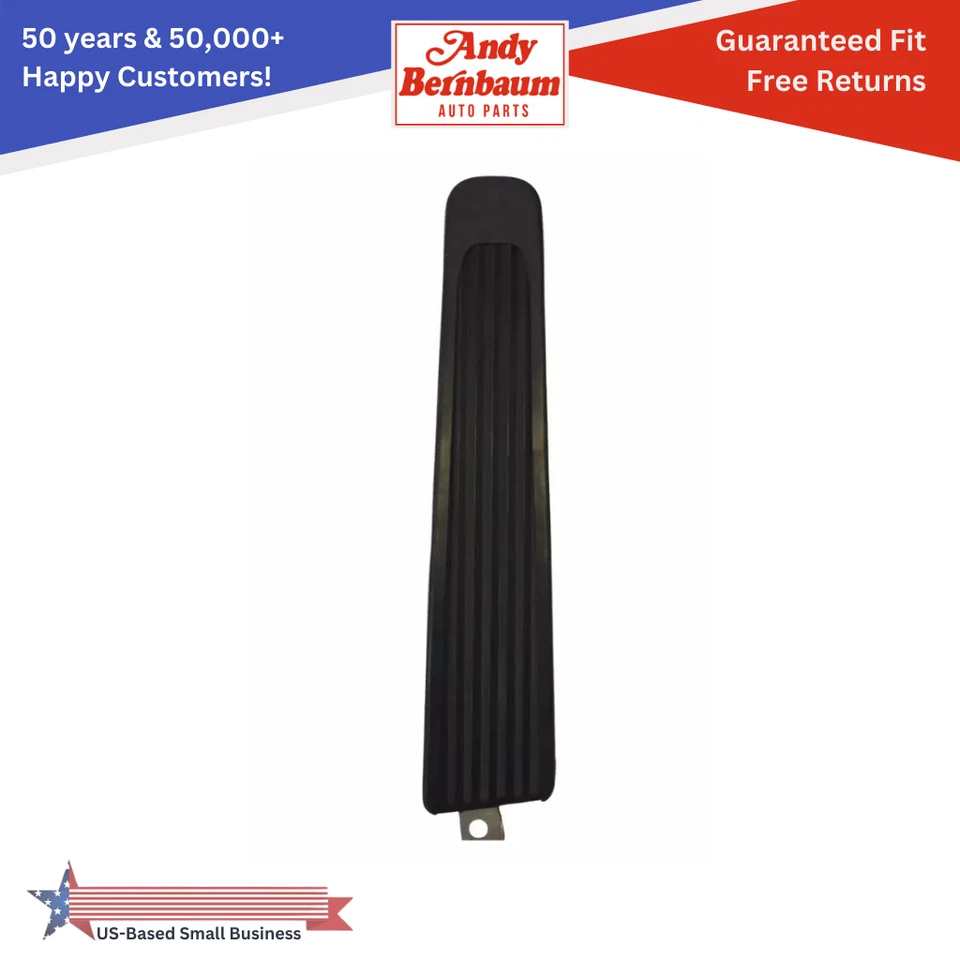 适用于 1955 - 1956 年克莱斯勒 Newport 前 9 英寸黑色燃气加速器踏板 1623876 — 第 1/4 张图片