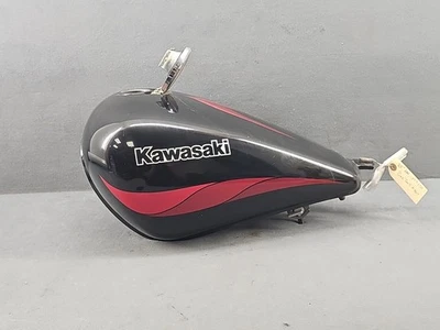 1985-1990 KAWASAKI EN450 454 LTD GAS TANK FUEL PETROL W/ PETCOCK & CAP OEM USED - Image 1 of 4