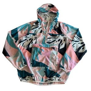 B Fresh Gear The Cordial 80s Vibe Convertible Fanny Pack Oversized Windbreaker S - Picture 1 of 13