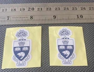 Lot Of 2 University of Toronto Sticker For Water Bottle Laptop Cell Car New - Picture 1 of 1