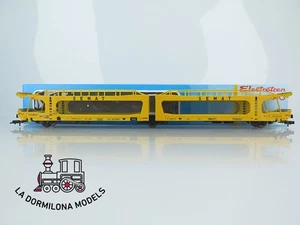 VR1522 H0 =DC ELECTROTREN 6001 VAGON PORTACOCHES SEMAT PMA 30.003 RENFE - OVP - Imagen 1 de 17