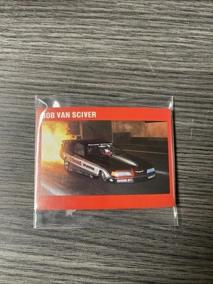 (10) Rare! 1990 Checkered Flag IHRA Printer Test Card Lot Bob Van Sciver - Image 1 of 2