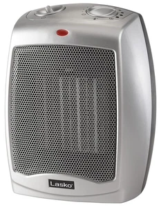 Elektrische Tisch-Keramik-Raumheizung mit einstellbarem Thermostat, 2 Heizstufen... - Bild 1 von 6