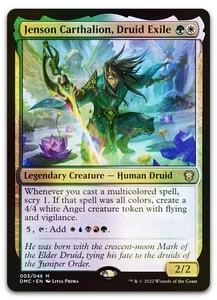 Jenson Carthalion, Druid Exile #3 (Foil) (NM) Dominaria United DMC Magic MTG - Picture 1 of 2