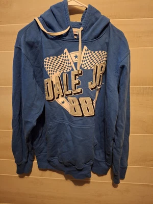 DALE WONHARDT JR AZUL #88 SUÉTER CON CAPUCHA TALLA L Foto 1 de 4