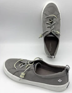 Sperry Top-Sider Damen grau Crest Vibe Sneaker STS99042 Größe 9 NEU ohne Karton - Bild 1 von 8