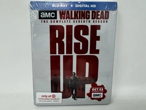 NEW The Walking Dead: The Complete Seventh Season 7 Blu-ray Target Steelbook - Picture 1 of 3