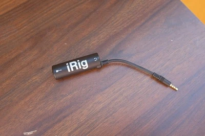 iRig Guitar Interface Converter Guitar Phone New IK Multimedia  - Image 1 of 2
