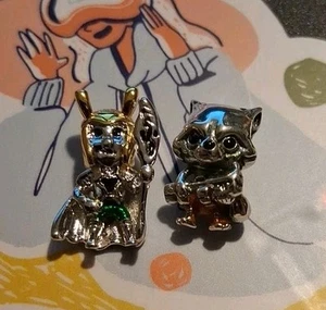 Guardians of the Galaxy's Rocket .925 Silver Bracelet Charm - Picture 1 of 7