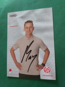 FSV Mainz 05, N. Bungert, tarjeta de autógrafo, fútbol - Imagen 1 de 2